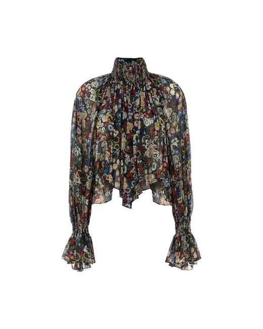 Khaite Black Blouses