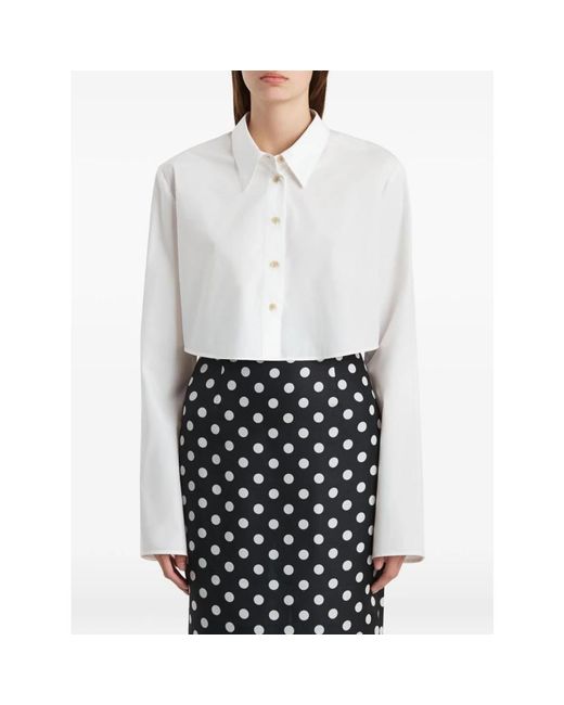 Khaite White Shirts