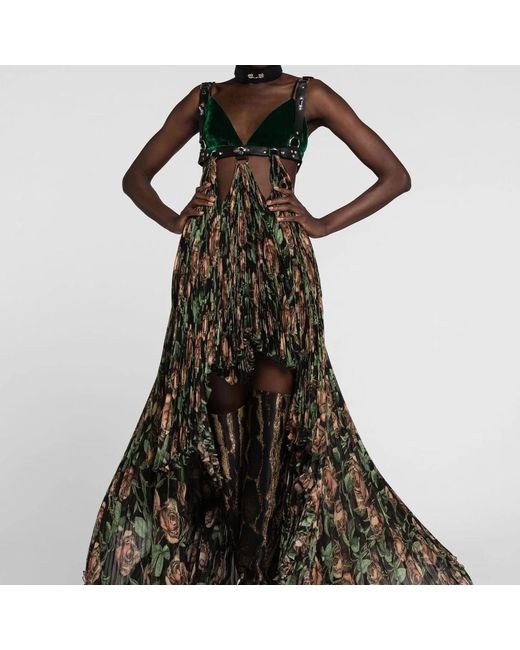 Roberto Cavalli Multicolor Gowns