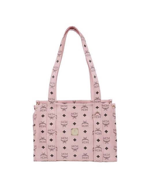 MCM Pink Shoulder Bags