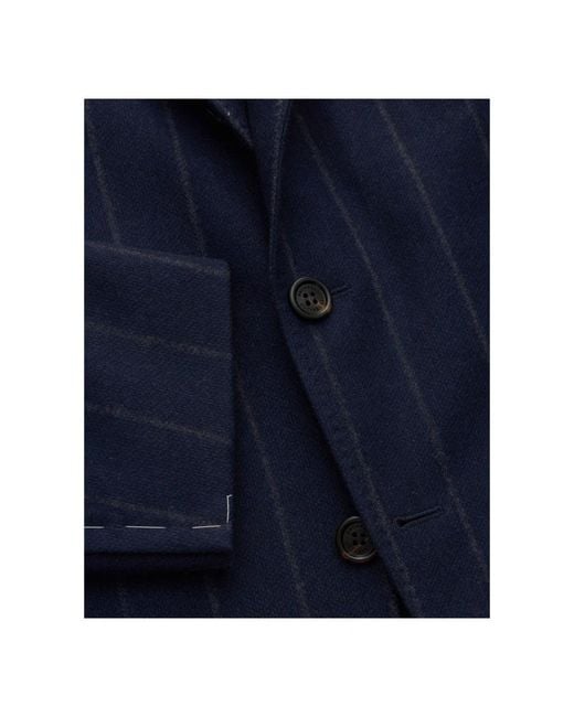 Blazers di Brunello Cucinelli in Blue da Uomo
