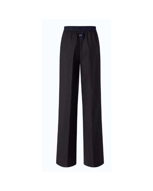 Pinko Blue Wide Trousers