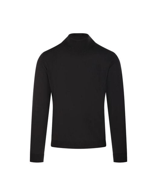 Roberto Collina Black Turtlenecks for men