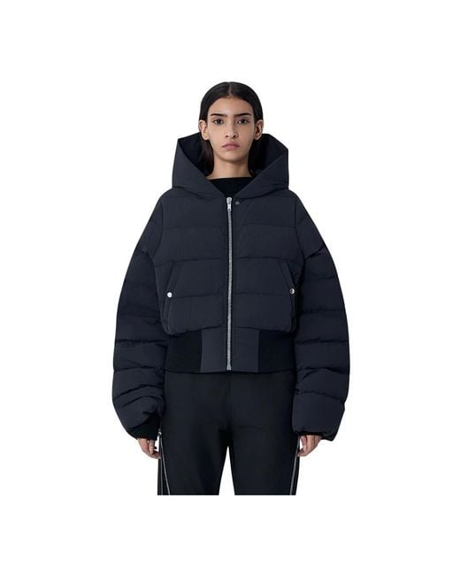 Down Jackets Rick Owens en coloris Blue