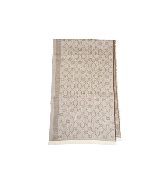 Gucci Natural Winter Scarves