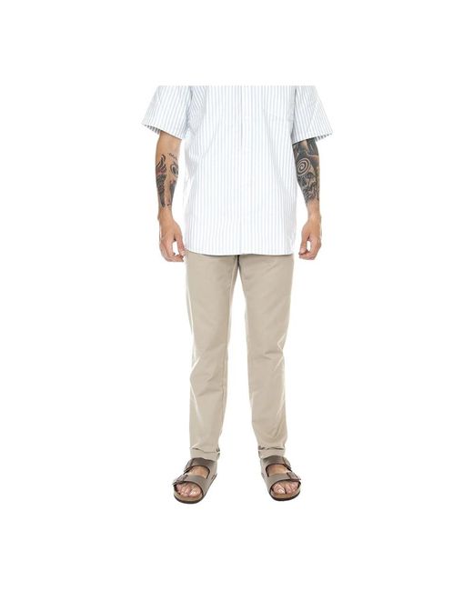 Carhartt Sid Pant in het White voor heren