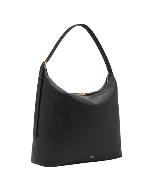 A.P.C. Black Shoulder Bags