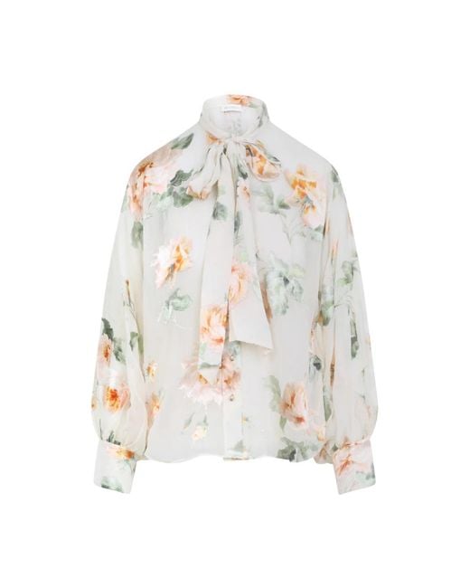 Zimmermann White Blouses