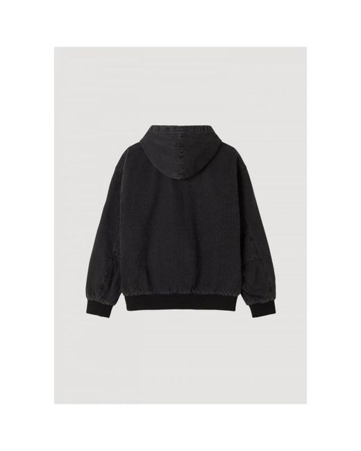 Obey Zip-Throughs in het Black voor heren