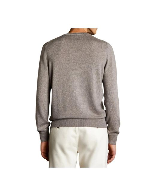 Fay Gray Round-Neck Knitwear for men