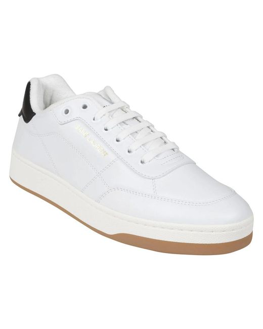Saint Laurent White Sneakers for men