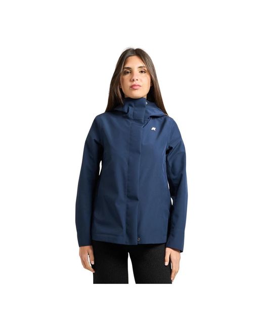K-Way Blue Rain Jackets