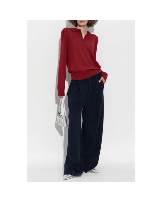 DSquared² Truien & Vesten ,Rood ,Wol Wollen Trui in het Red