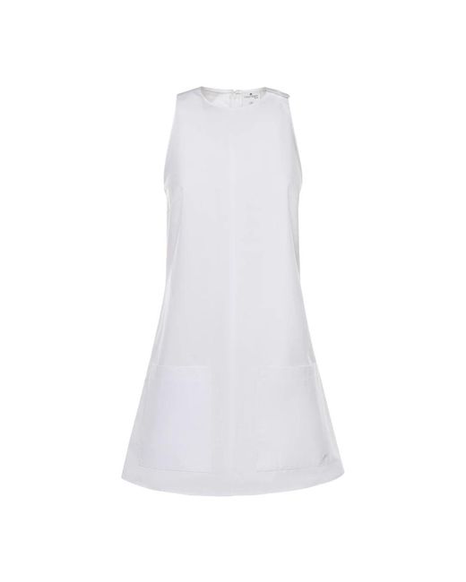 Courreges White Short Dresses