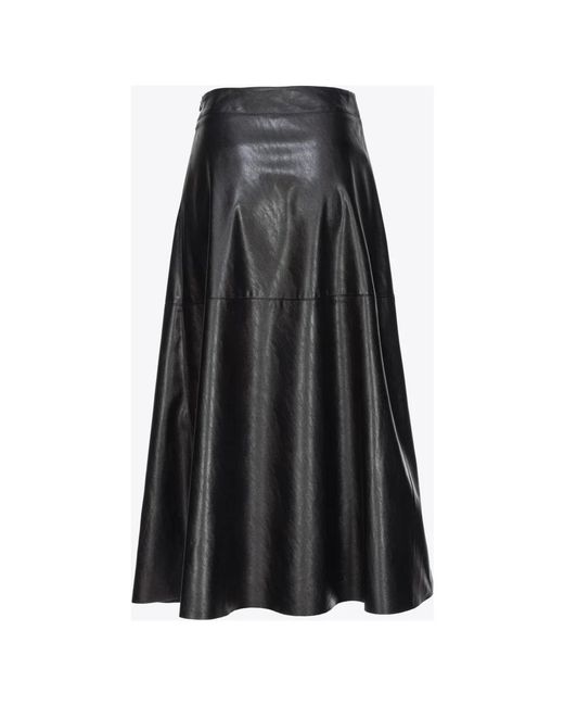 Pinko Black Midi Skirts