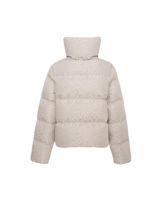 Colmar Jassen ,Grijs ,Animalier Cream Jacket Aw 25 in het Natural