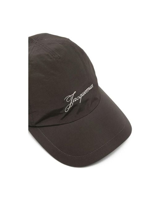 Jacquemus Brown Caps for men