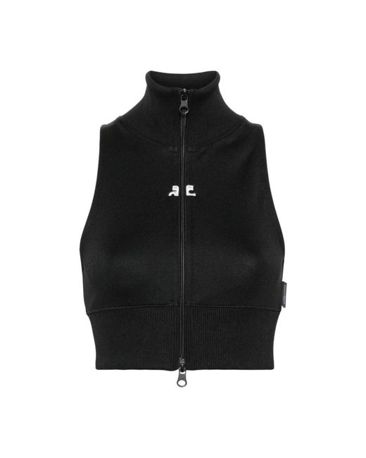 Courreges Black Turtlenecks