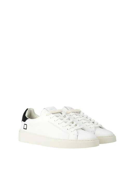 Date Schoenen ,Wit ,Katoen Levante Sneaker in het White voor heren