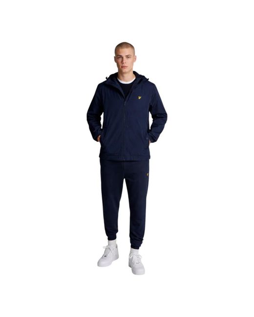 Lyle & Scott Blue Light Jackets for men