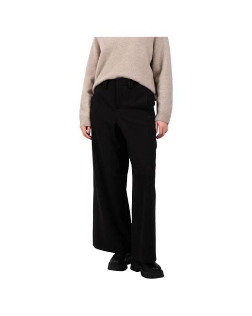 Drykorn Black Wide Trousers