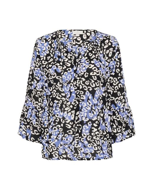 Blouses Kaffe en coloris Blue