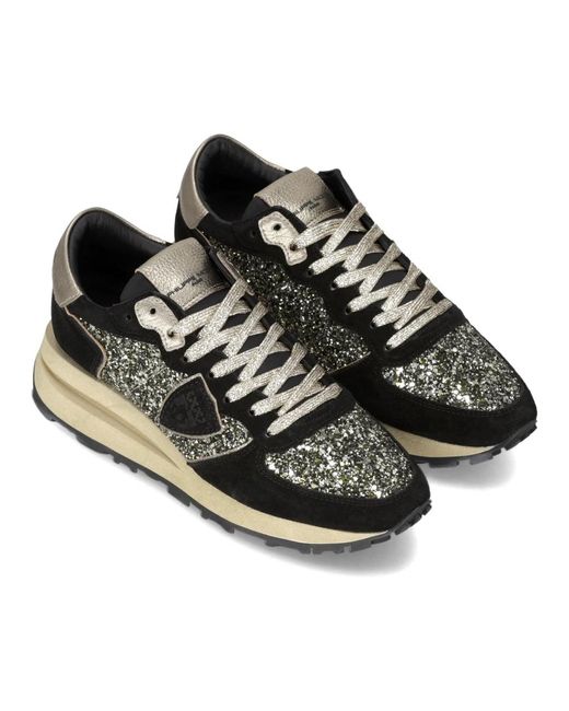 Philippe Model Black Sneakers