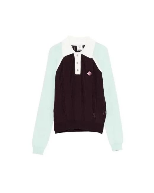 Casablanca Purple Polo Shirts