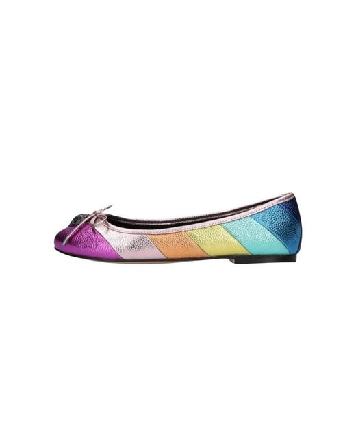 Kurt Geiger Blue Ballerina Shoes