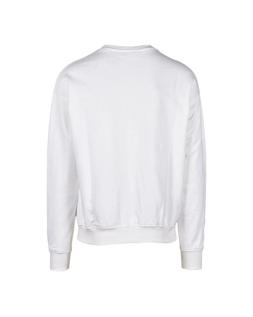 Felpa di cotone di FAMILY FIRST in White da Uomo