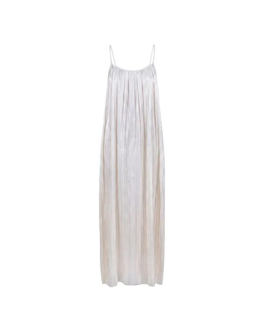 Jucca White Maxi Dresses