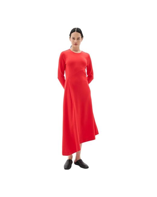 Midi Dresses Inwear de color Red