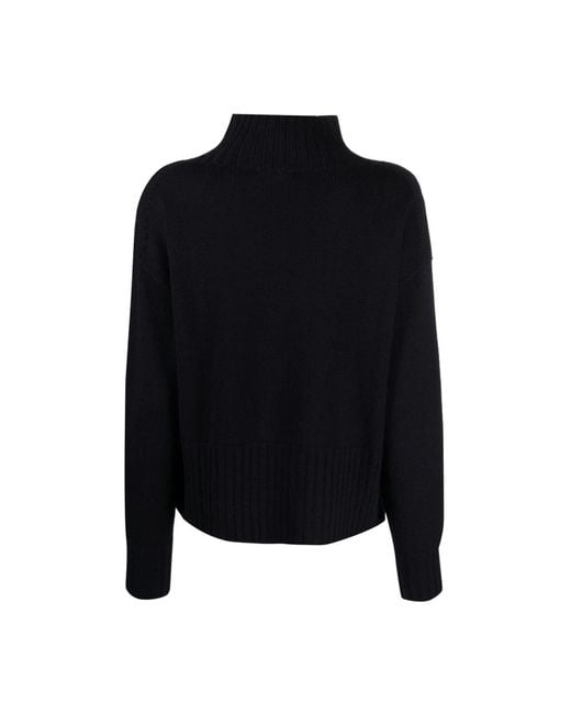 Drumohr Black Turtlenecks