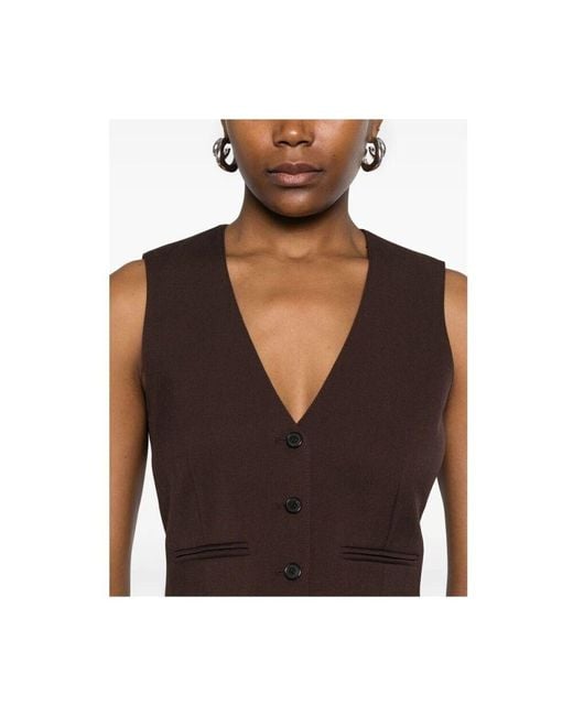 Vests Wardrobe NYC de color Brown