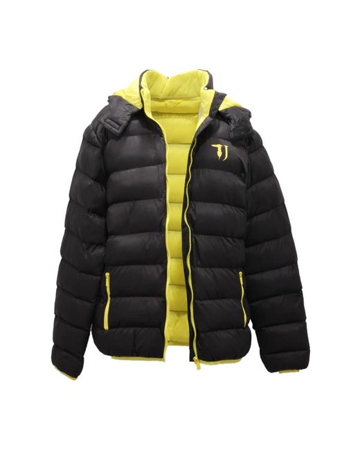 Trussardi Black Winter Jackets for men