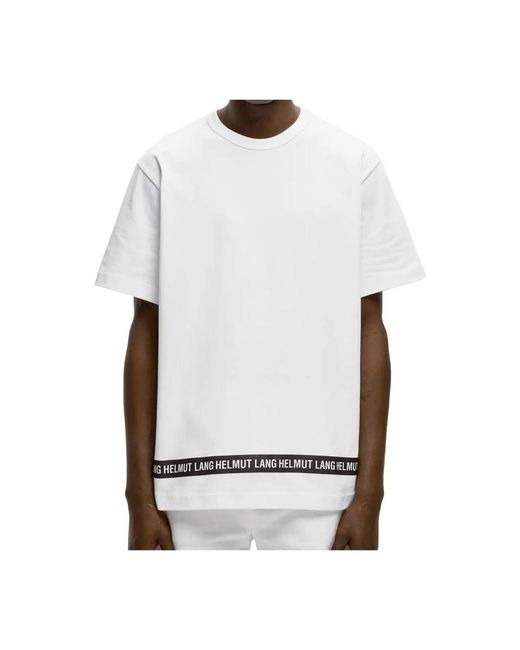 Helmut Lang White T-Shirts for men