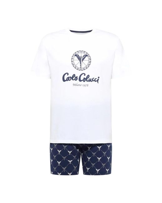 Pyjamas carlo colucci de hombre de color White