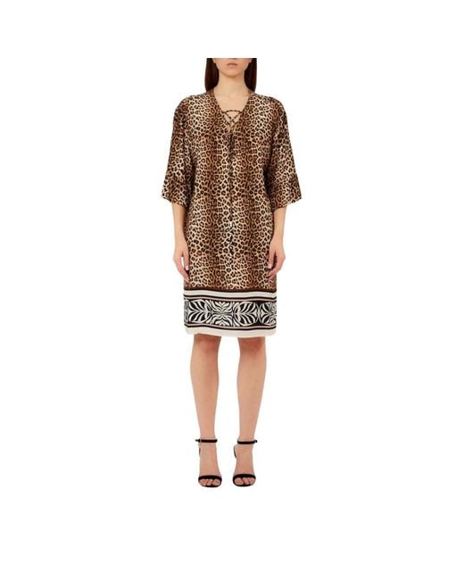 Liu Jo Brown Midi Dresses