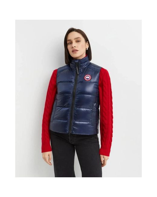 Canada Goose Blue Waistcoats