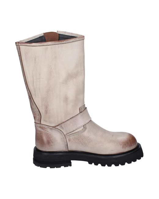 Moma Brown High Boots