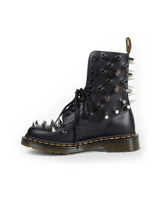 Junya Watanabe Black Lace-Up Boots