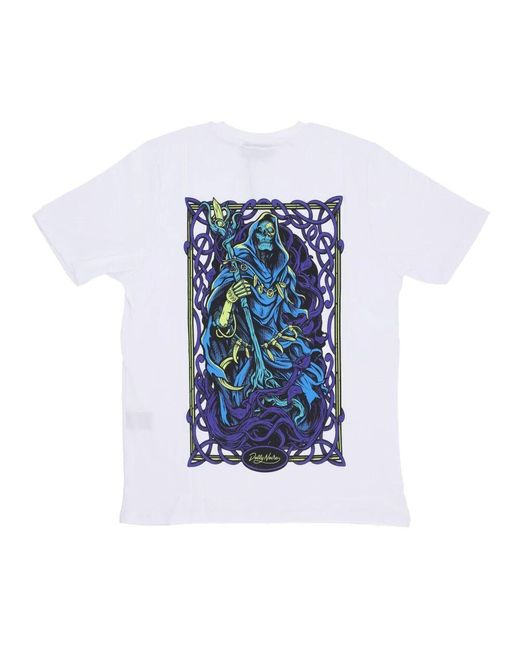 DOLLY NOIRE Cyber Druid Tee Weiß Kurzarm in White für Herren