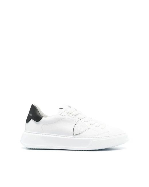 Philippe Model White Sneakers