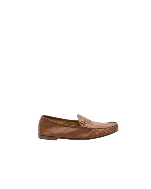 Versace Brown Loafers