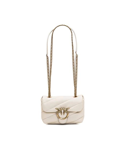 Pinko White Shoulder Bags