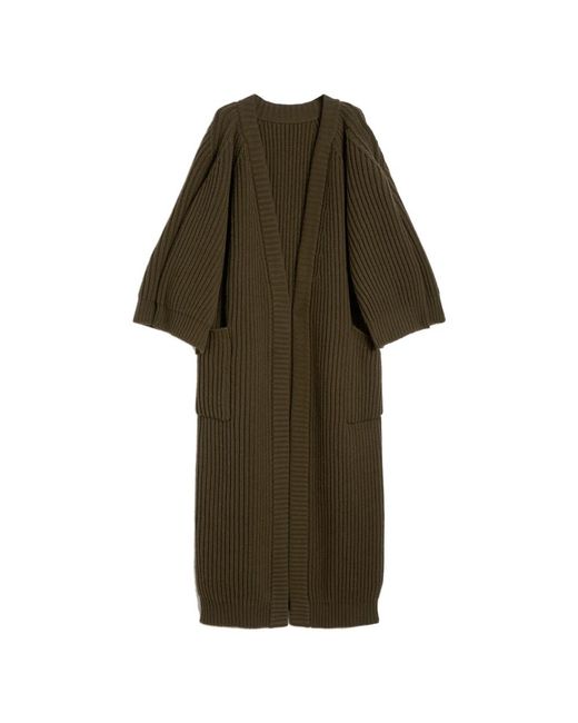 Max Mara Green Long Knitwear