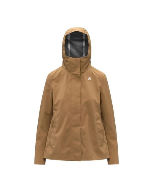 K-Way Brown Light Jackets