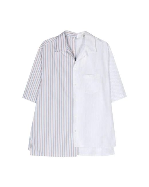 Lanvin White Short Sleeve Shirts for men