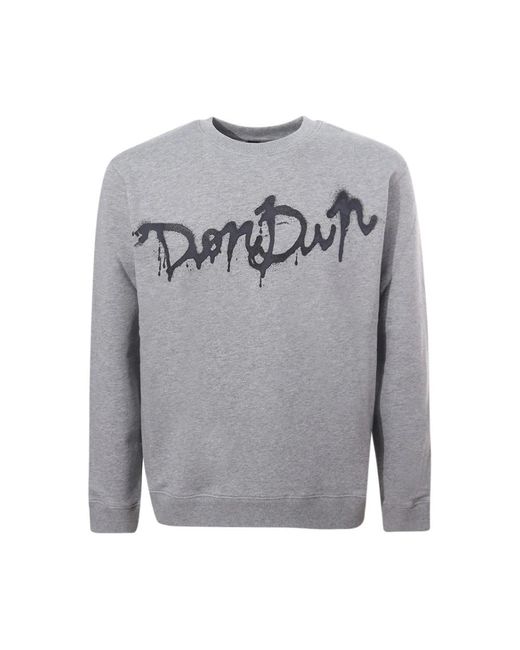 Dondup Gray Sweatshirts for men