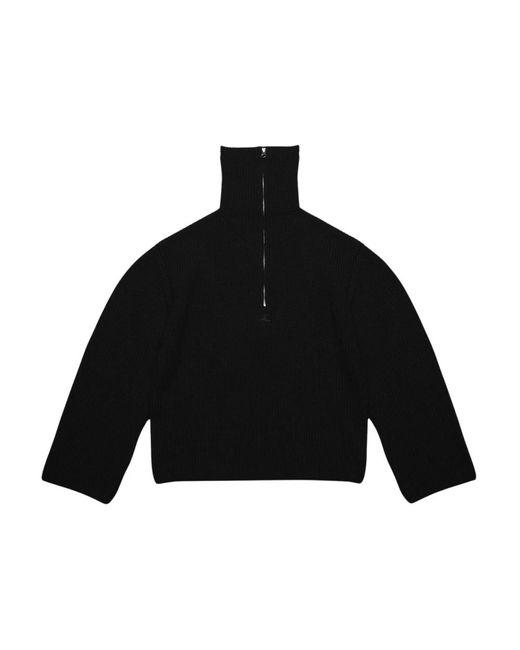 Turtlenecks di Courreges in Black da Uomo